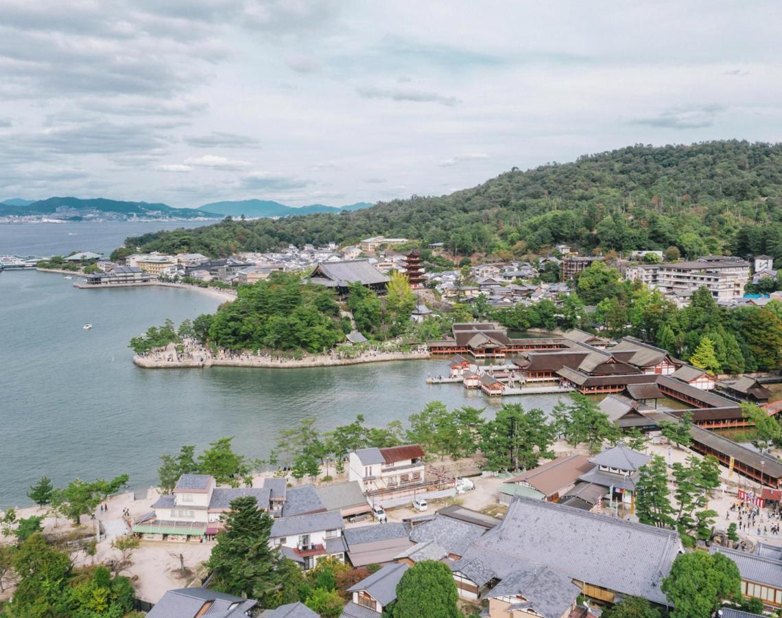 Miyajima Shiro Hotel Hatsukaichi Exterior foto